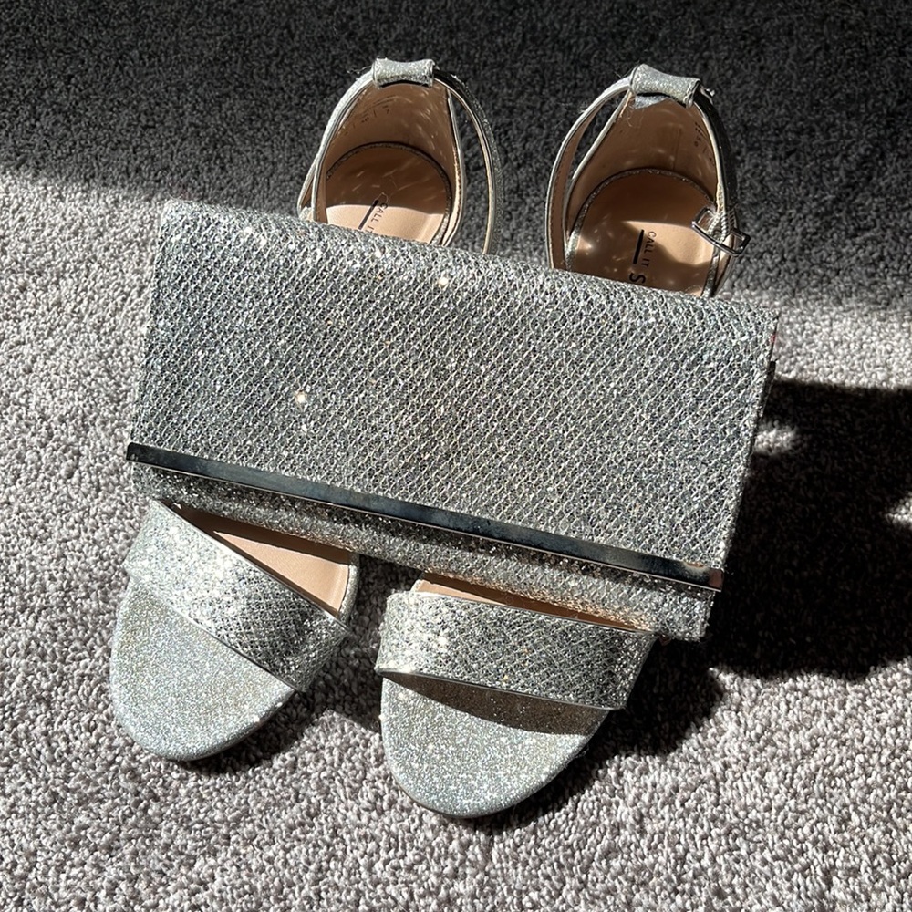 Sparkly Call it Spring Heels - Picture 4 of 5